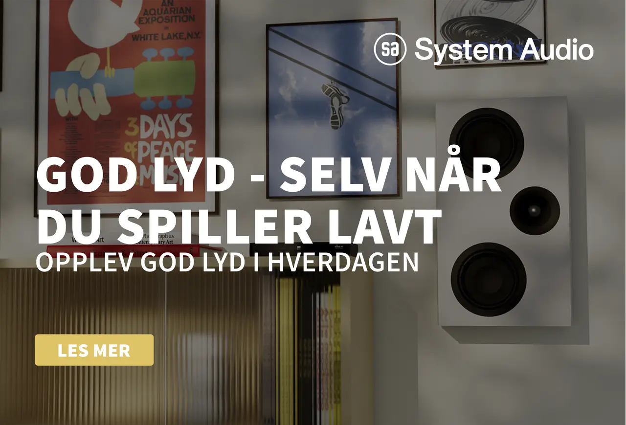 System Audio silverback trådløstmusikksystem av høyeste kvalitet